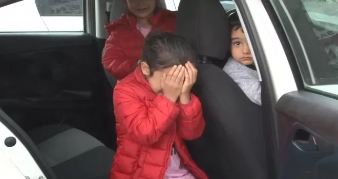 Yasak olmasına rağmen çocuklarını markete getiren babaya ceza
