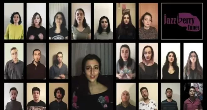 Yeni yıl konseri online yapıldı
