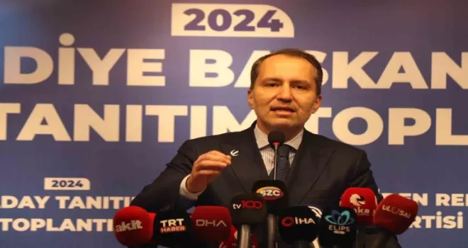 Yeniden Refah Partisi belediye başkan adaylarını açıkladı
