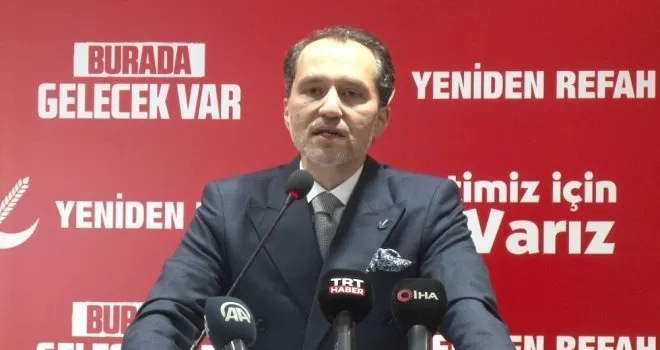 Kuruluş yıldönümünde konuşan Fatih Erbakan Yeniden Aynı heyecan dedi! 