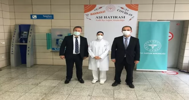 Yenikapı’da “İki Tren Arası Aşı” uygulaması başladı
