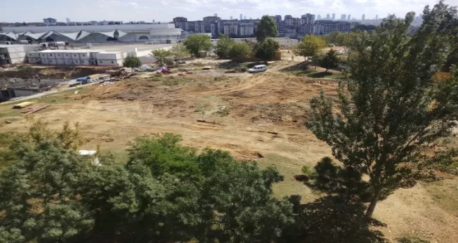 Yeşilpınar Gençlik Parkı’nın yıkımına vatandaşlardan tepki
