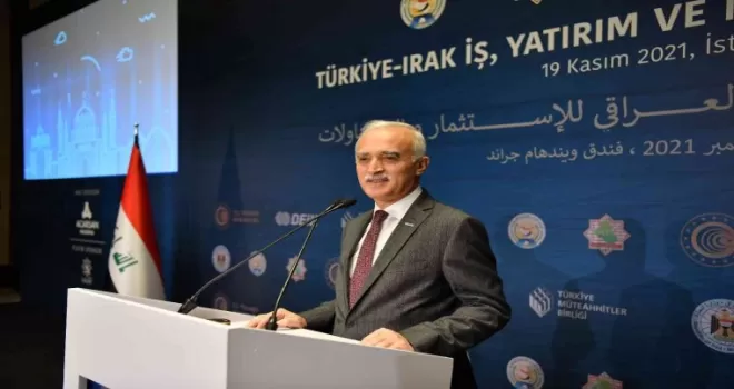 Yıl sonuna kadar Irak ile ikili ticaret hedefi 20 milyar dolar
