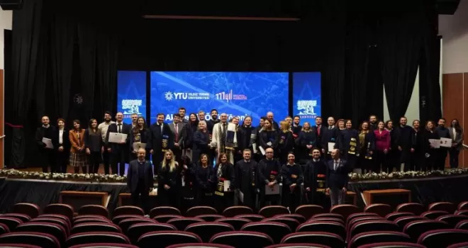 Yıldız Teknik Üniversitesinde Akademik Ödül Töreni gerçekleştirildi
