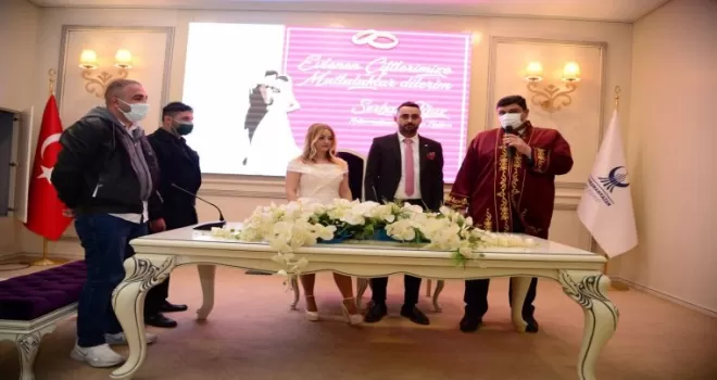 Yılın ilk yarısında 170 çift dünyaevine girdi
