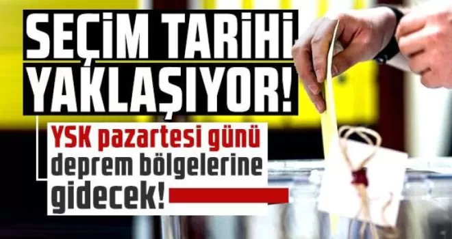 YSK bugün deprem bölgelerine gidecek!