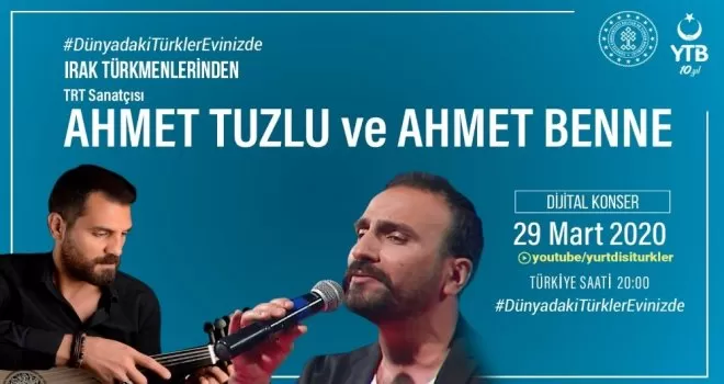 YTB’den evindeki vatandaşlara dijital konserler
