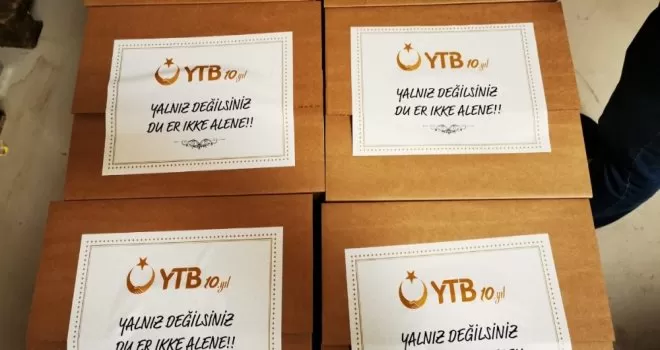 YTB desteğiyle Danimarka’da yaşlı vatandaşlara bayram hediyesi

