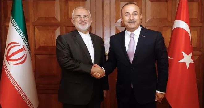 Dışişleri Bakanı Mevlüt Çavuşoğlu, İranlı mevkidaşı ile görüştü