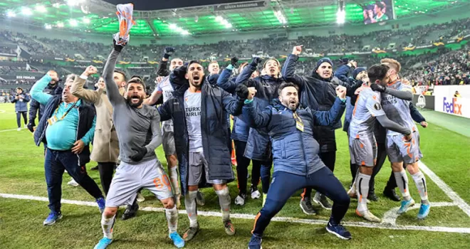 Başakşehir, tarihinde ilk kez son 16’da