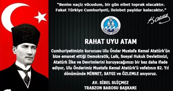 10 Kasım Mesajı...