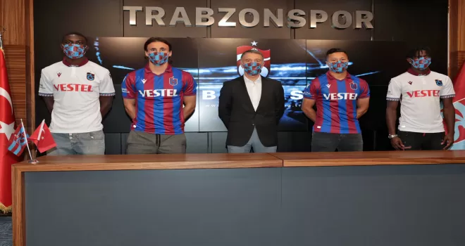 Trabzonspor’da 4 imza