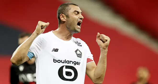 Burak Yılmaz, Lille’e 1 puanı kazandırdı