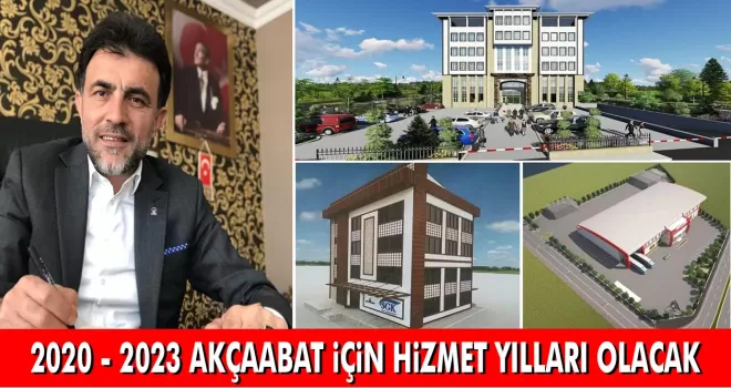 Akçaabat 2023'e hazırlanıyor! 