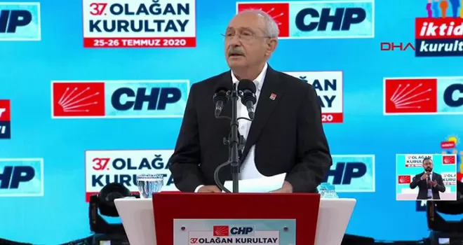 Kılıçdaroğlu 37’inci Olağan Kurultayında konuştu