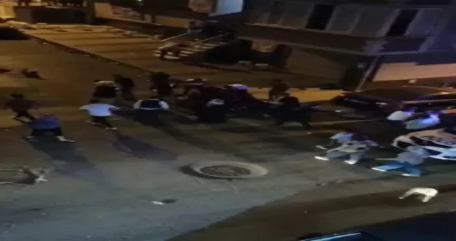 Yüksek sesle eğlence yapan şahıslar polise saldırdı
