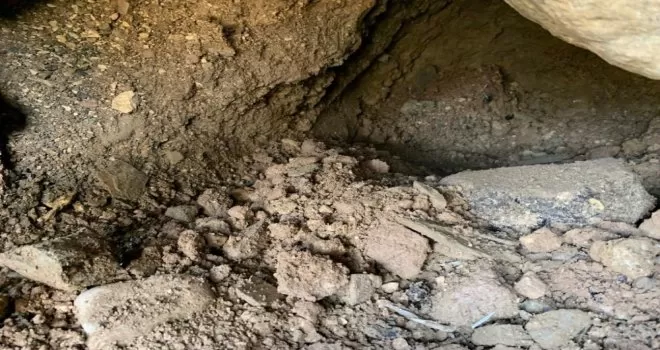 Yüksekova-Çobanpınar yolu üzerinde EYP imhası
