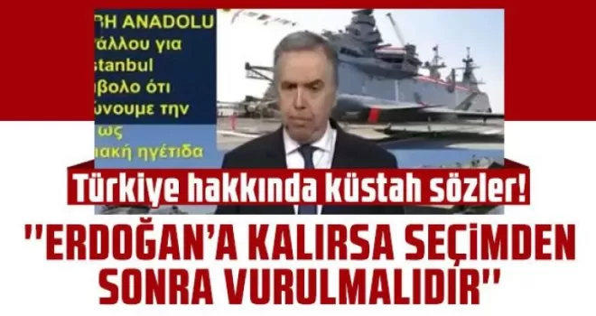 Yunan sunucudan Türkiye hakkında küstah sözler!