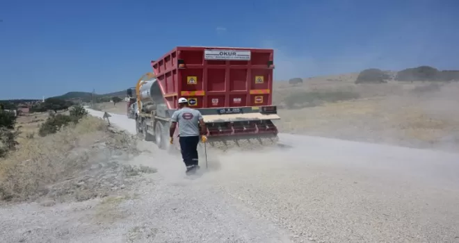 Yuntdağı’nın 10 kilometrelik yolunda konfor çalışması
