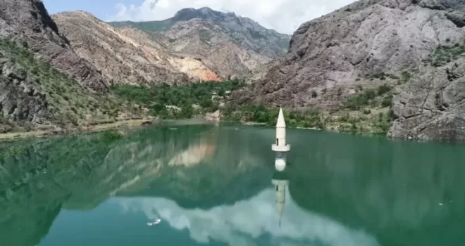 Yusufeli Barajı’nda su yüksekliği 164 metreye ulaştı
