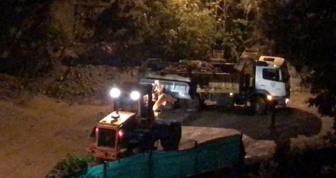 Yusufeli’de 20 dakikalık yağış yaşamı olumsuz etkiledi
