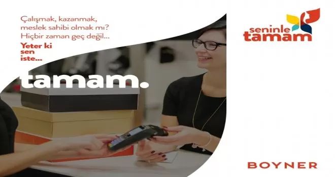 Yüzlerce ev kadını Boyner’de meslek sahibi olacak
