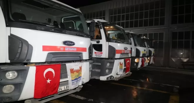 Zeytinburnu Belediyesi’nden yangın bölgelerine destek
