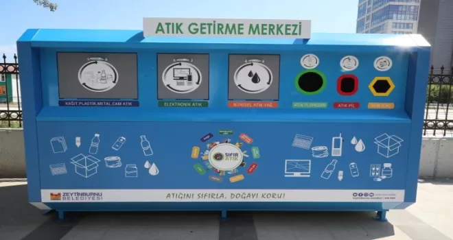 Zeytinburnu’nda 2 yılda 62 ton atık geri dönüştürüldü
