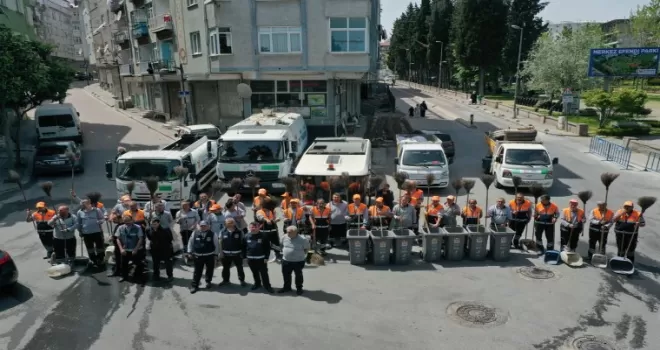 Zeytinburnu’nda bahar temizliği devam ediyor
