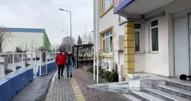 Zeytinburnu’nda drift atan sürücü kamerada
