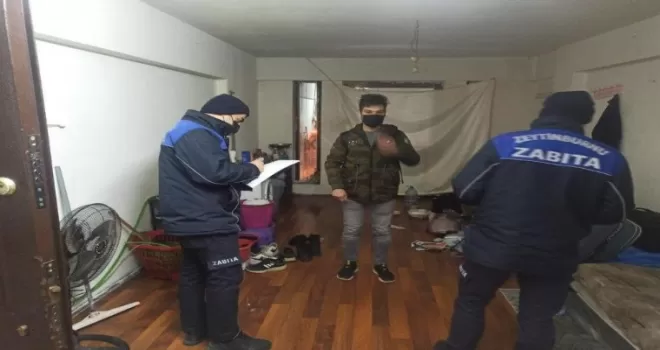 Zeytinburnu’nda son 3 ayda 105 kaçak göçmen yakalandı
