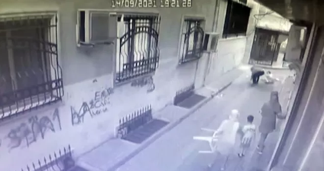 Zeytinburnu’ndaki kadın cinayeti kamerada

