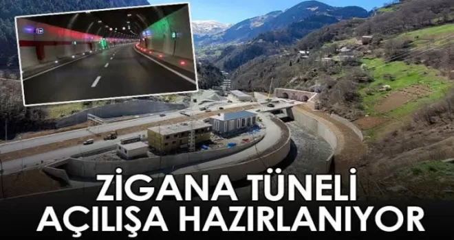 Zigana tünelinin açılacağı tarih belli oldu