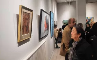 “Sanathane Resim ve Heykel Koleksiyonu” sergisi Beyoğlu’nda açıldı
