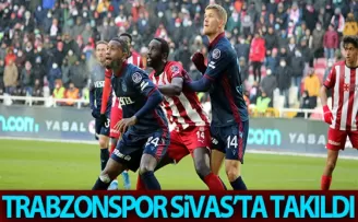 Trabzonspor Sivas'ta hakeme takıldı