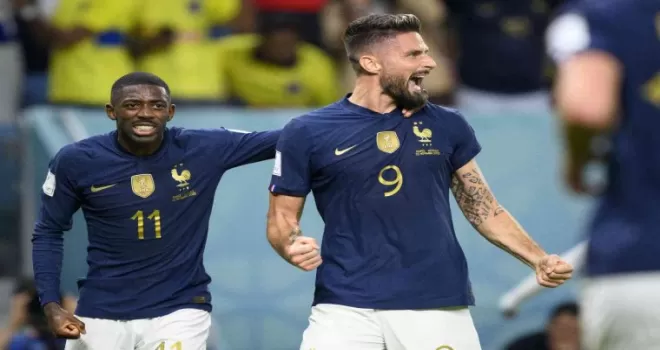 2022 Dünya Kupası: Fransa: 4 - Avustralya: 1
