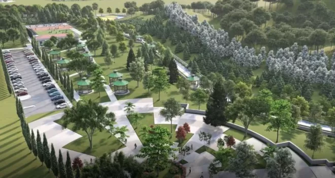 Ankara’da 130 bin metrekarelik Lodumlu Parkı’nda çalışmalar sürüyor
