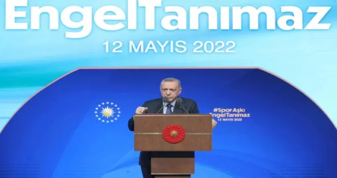 Cumhurbaşkanı Erdoğan; “Engellilerimiz, bugün sporun her alanında adeta destan yazıyorlar”
