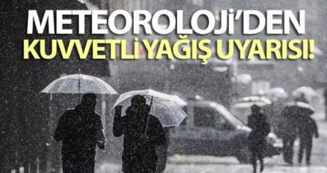 Doğu Karadenize Yoğun Yağış Uyarısı!