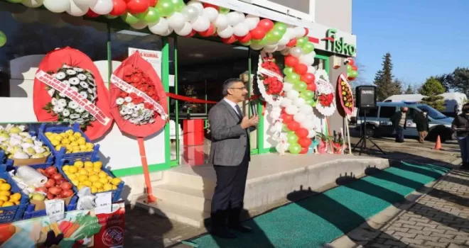 FİSKOBİRLİK’in 36. marketi Giresun’un Piraziz ilçesinde açıldı
