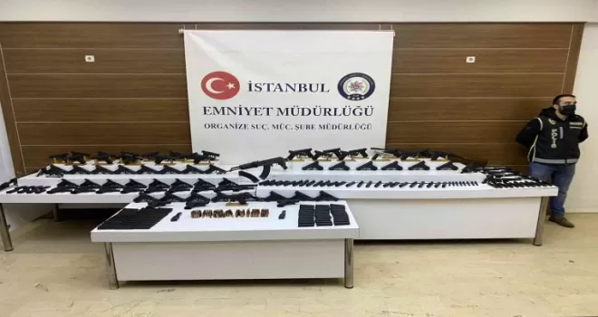 İstanbul’da yasa dışı silah imalathanelerine operasyon
