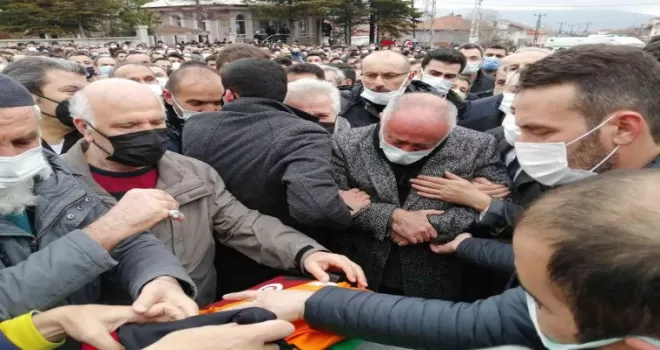 Konyasporlu Ahmet Çalık son yolculuğuna uğurlandı
